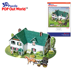 3D Puzzle Anne of Green Gables  Made in Korea